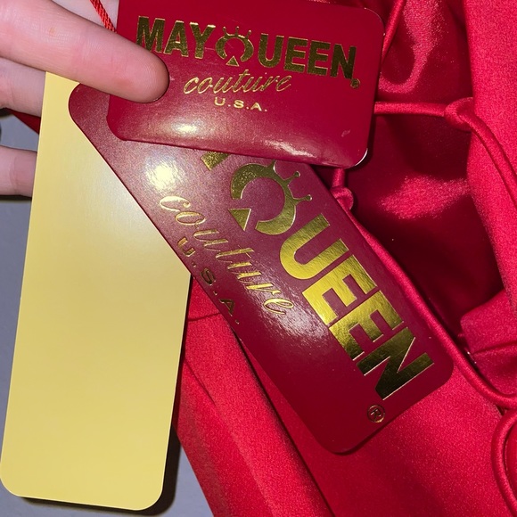 New Red Prom Dress - Picture 7 of 10